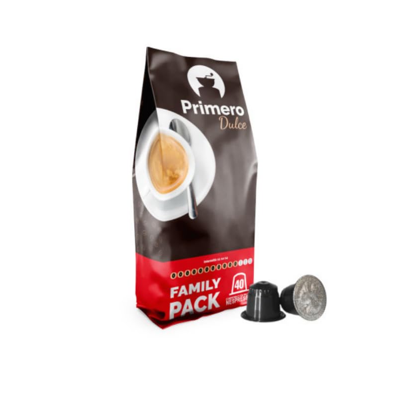 Caffè dal Mondo Capsule compatibili Nespresso Primero Dulce capsule 120 unità gusto morbido