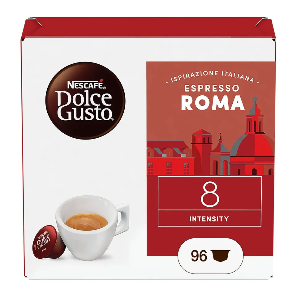 NESCAFÉ Dolce Gusto Espresso Roma capsule caffè 96 pezzi intensità 8/13