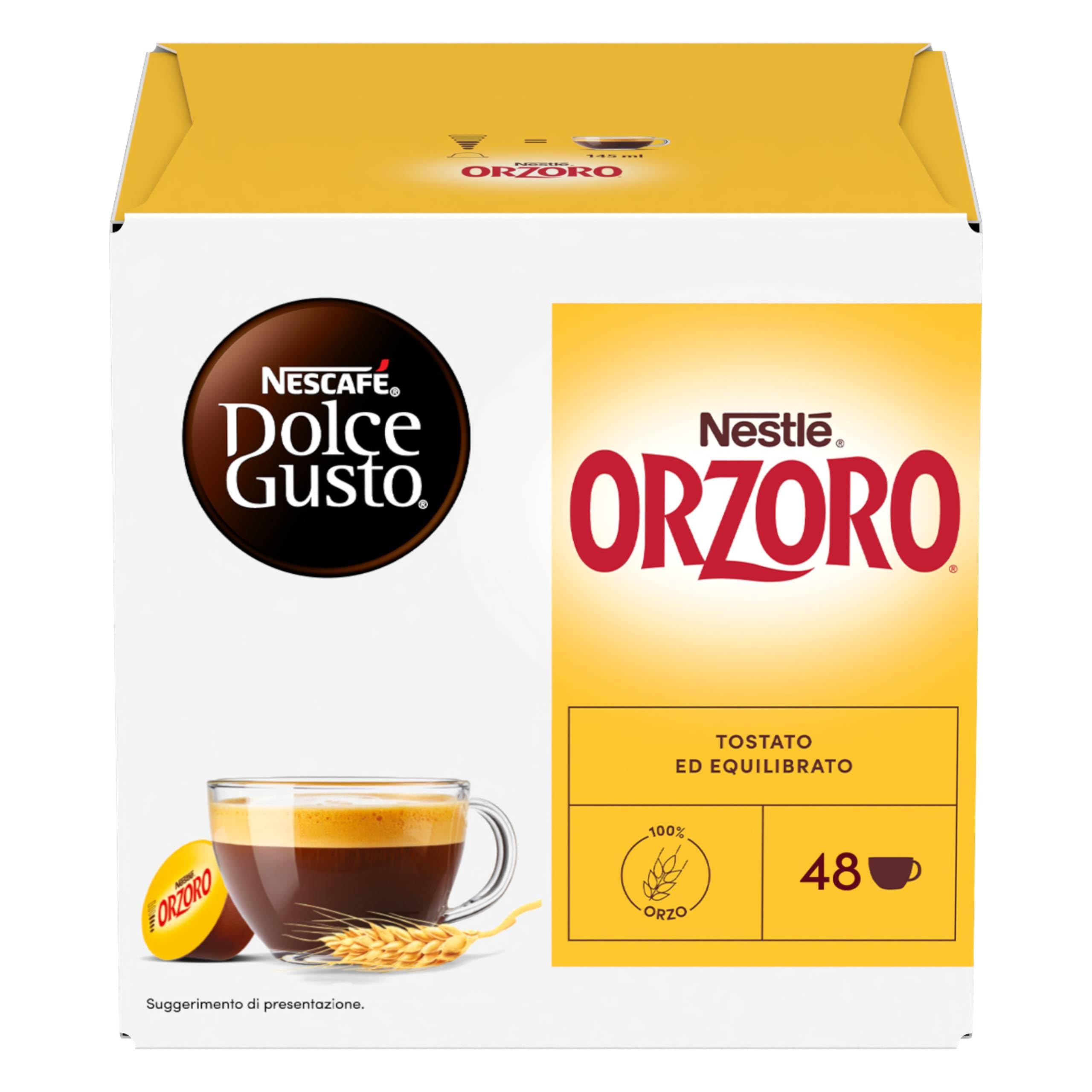 NESCAFÉ Dolce Gusto ORZORO bevanda d'orzo capsule 48 senza caffeina