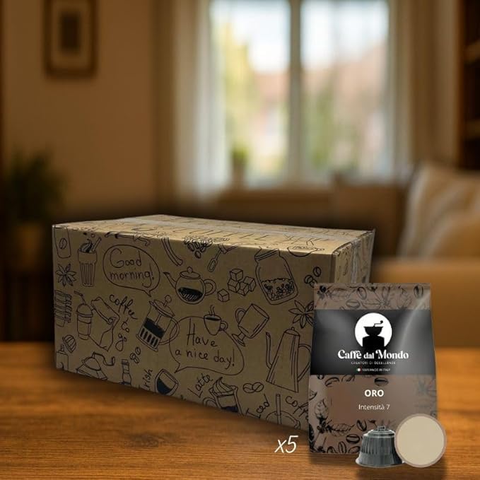 Caffè dal Mondo Dolce Gusto Oro capsule 70 pezzi 100% Arabica