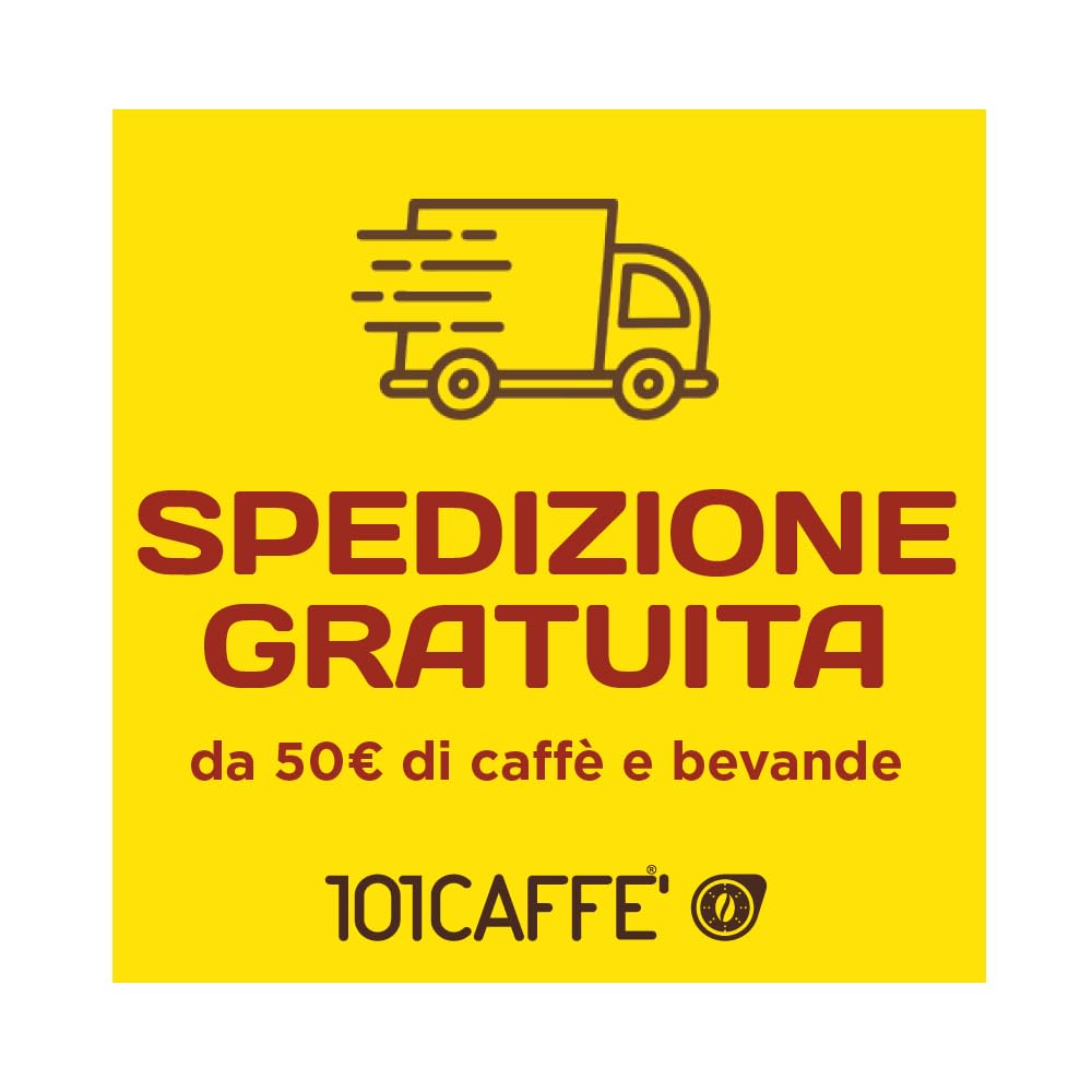 101 Caffè BEVANDE GOLOSE Biscottella capsule 12 pezzi biscotto e cannella
