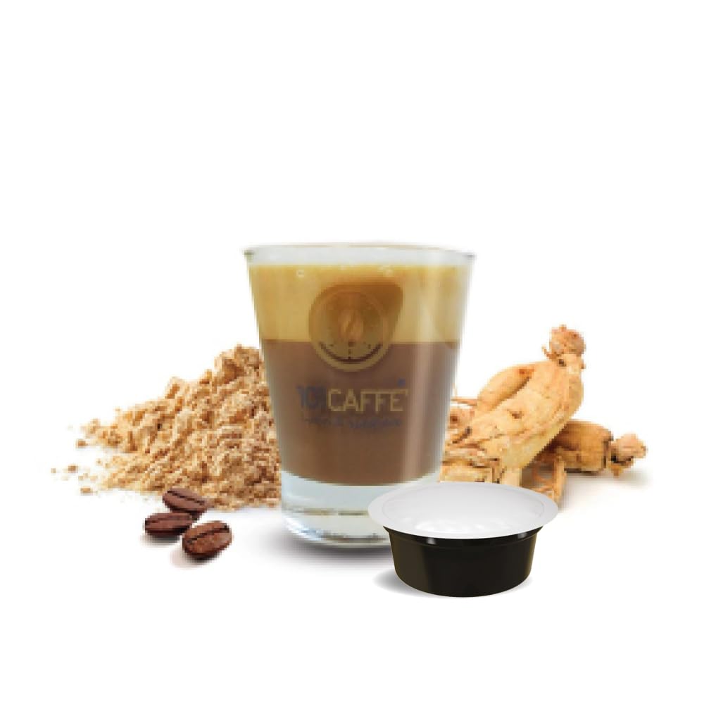 101 Caffè Caffè al Ginseng Amaro capsule 36 compatibili Lavazza A Modo Mio senza zucchero dolce