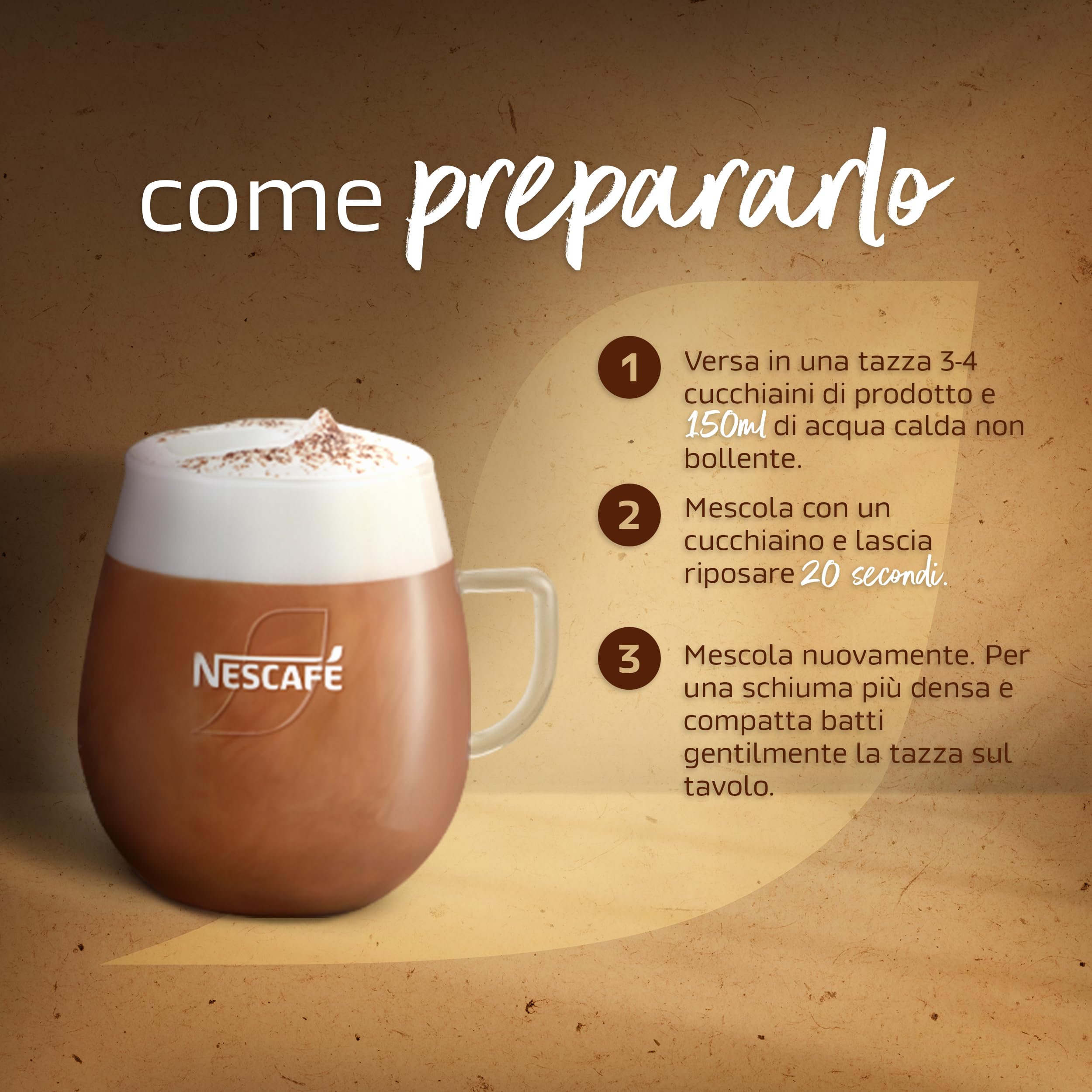 NESCAFÉ Caffè Solubile Cappuccino solubile 250 g