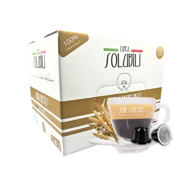 Greco Caffè Bevande Solubili 100% Nespresso Orzo capsule 30 pezzi