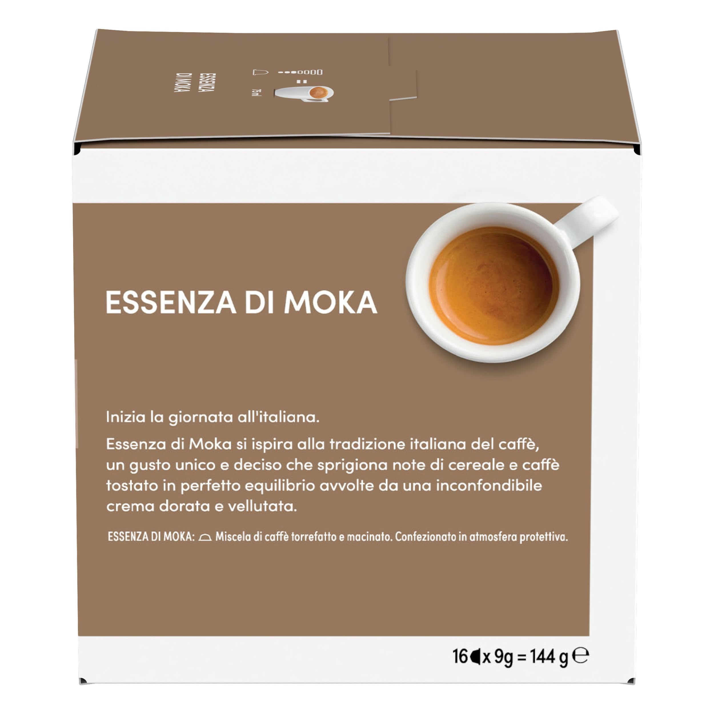 NESCAFÉ Dolce Gusto Essenza di Moka capsule caffè 96 pezzi intensità 8