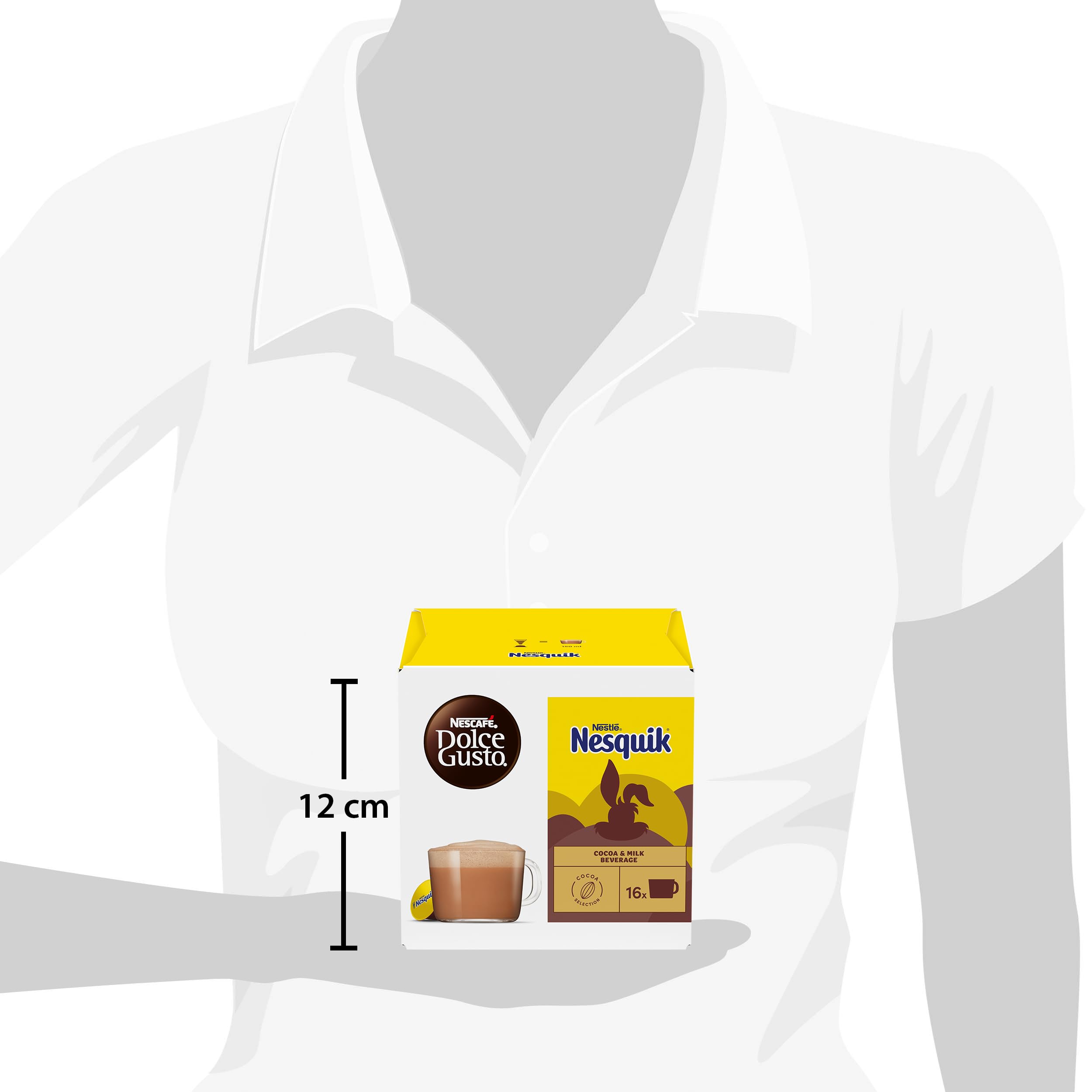 NESCAFÉ Dolce Gusto Nesquik capsule 48, bevanda al cioccolato