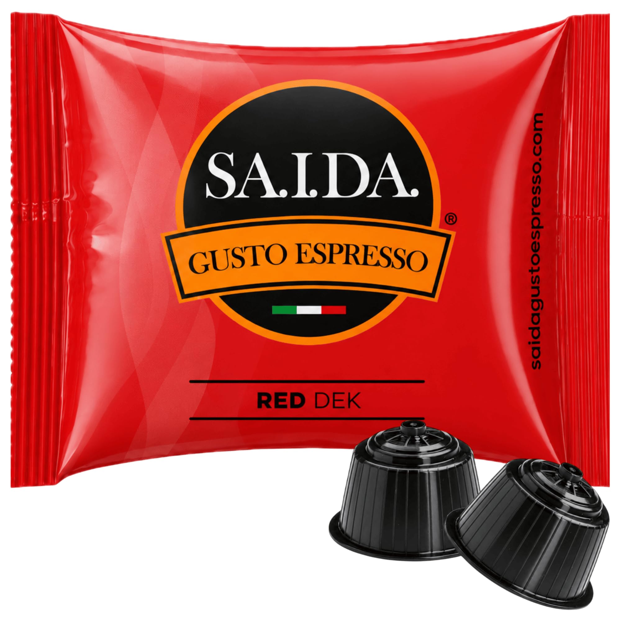 Saida Capsule Compatibili macchine Nescafè Dolce Gusto® Dek Red capsule 60 pezzi