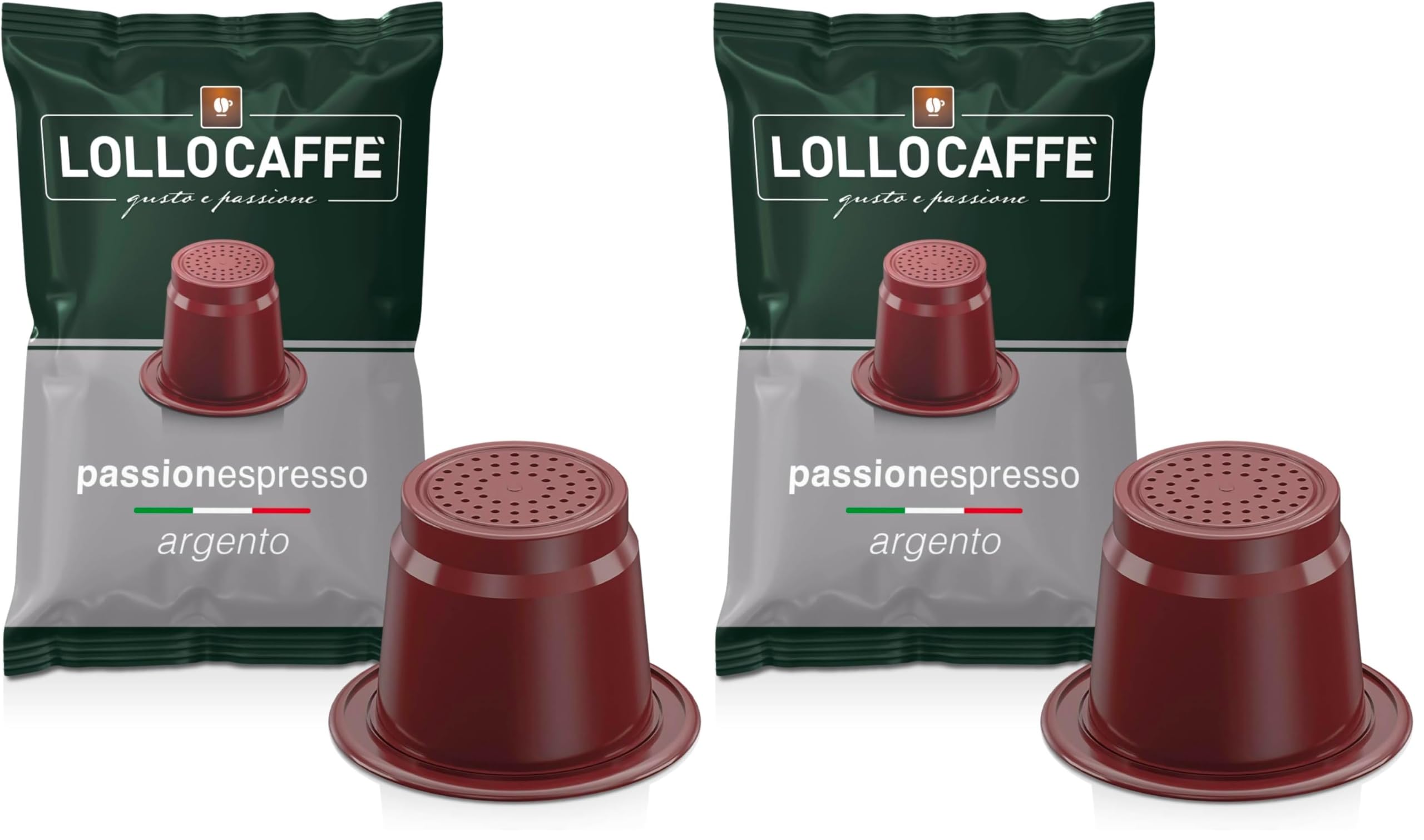 Lollo Caffè Passione Espresso Miscela Nera capsule 100 compatibili Nespresso