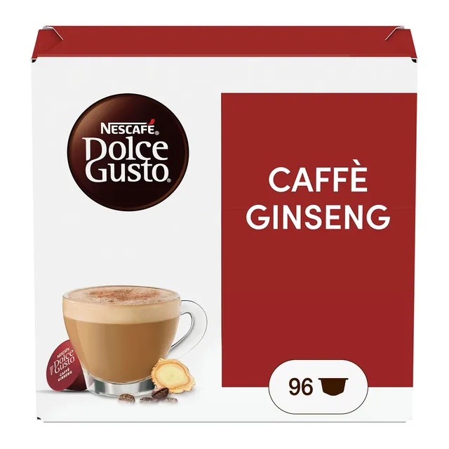 NESCAFÉ Dolce Gusto Caffè Ginseng capsule 96 pezzi con ginseng coreano