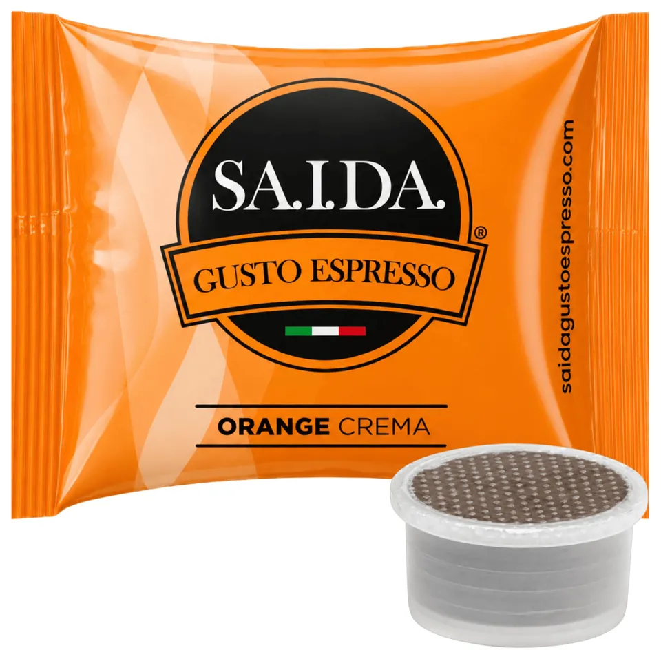 Saida Capsule Compatibili macchine Essse Caffè® Orange Crema capsule 600 pezzi