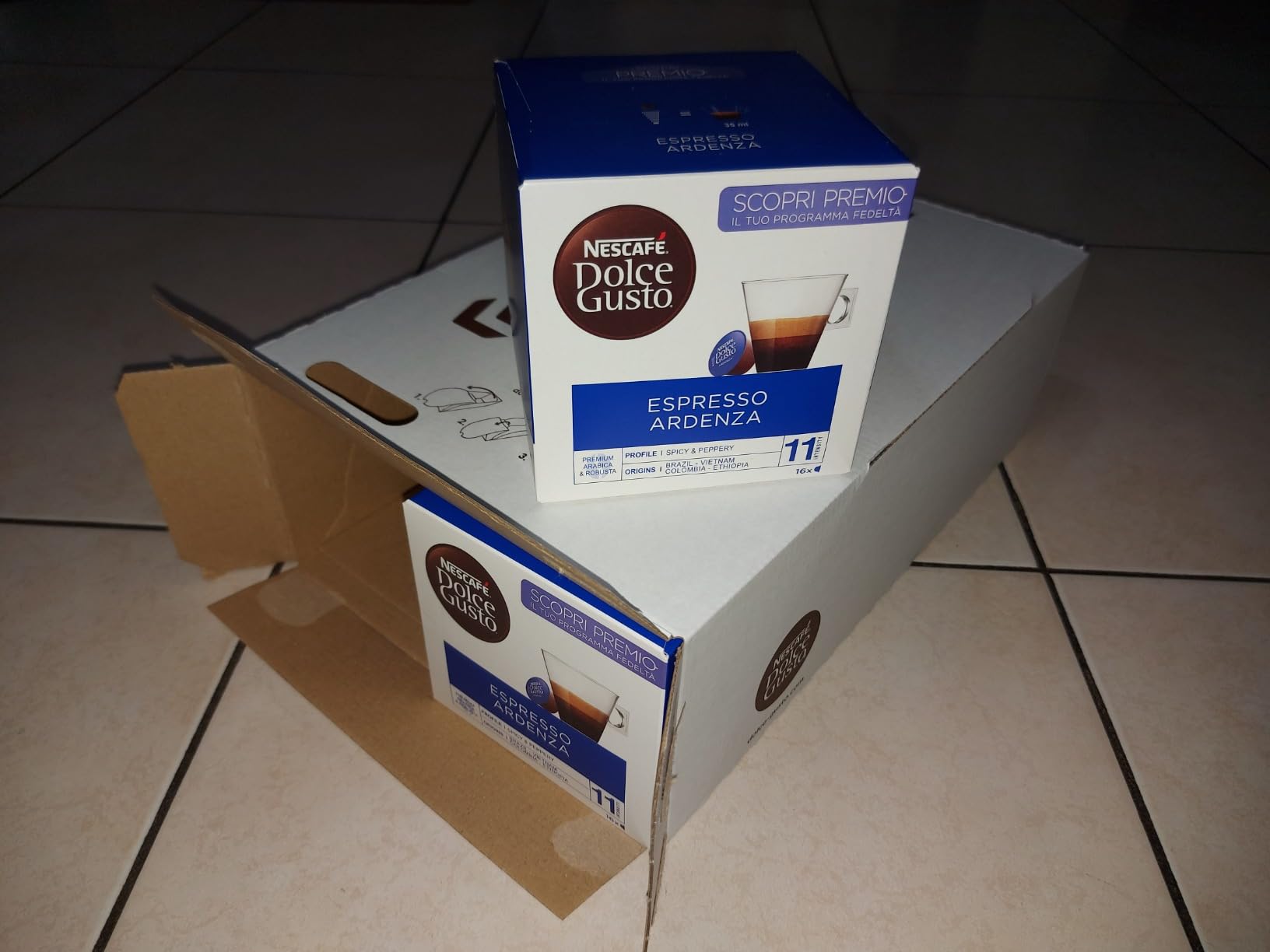 NESCAFÉ Dolce Gusto Espresso Ardenza capsule caffè 96 pezzi Arabica e Robusta