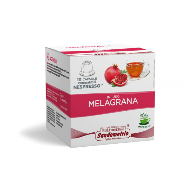 SignoriCaffè Tè e Tisane Sandemetrio Melagrana capsule 10 pezzi NES