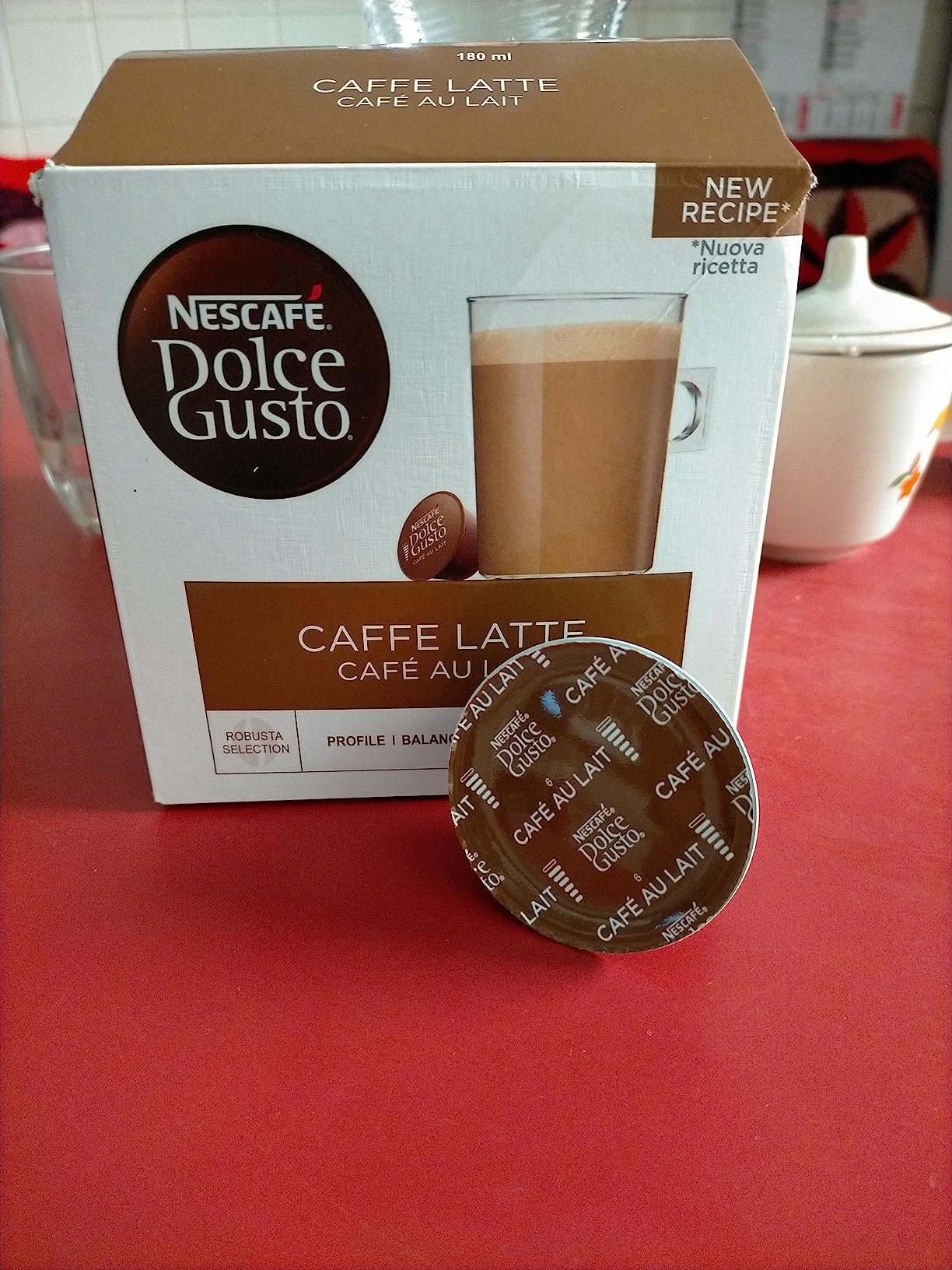 NESCAFÉ Dolce Gusto Caffè Latte capsule 48, confezione da 3