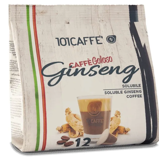 101 Caffè Caffè al Ginseng capsule compatibili Nespresso 12 pezzi solubile