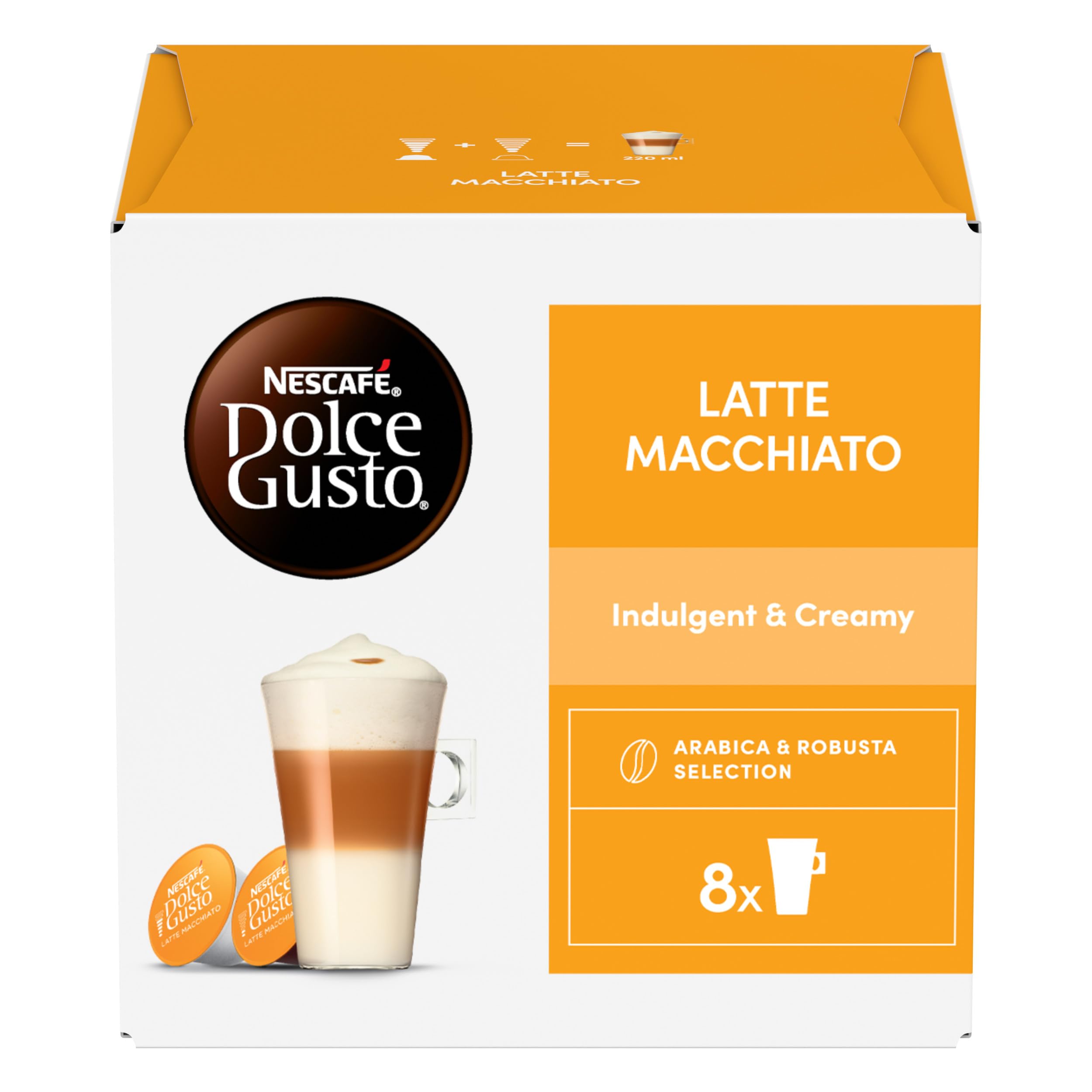 NESCAFÉ Dolce Gusto Latte Macchiato con Caffè 96 capsule
