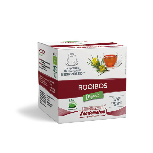 SignoriCaffè SANDEMETRIO ROOIBOS capsule 10 pezzi