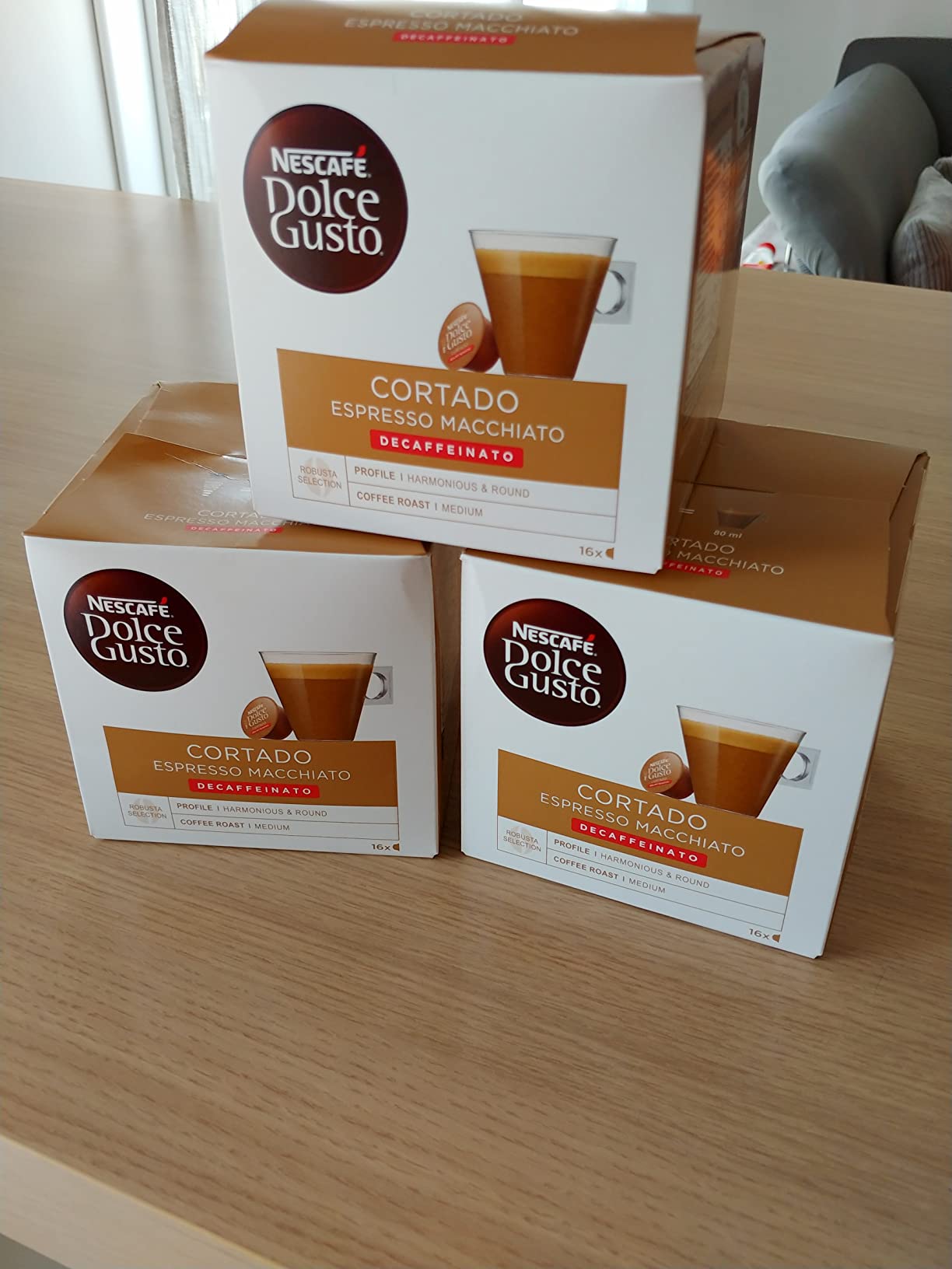 NESCAFÉ Dolce Gusto Cortado Espresso Macchiato Decaffeinato capsule 48 pezzi