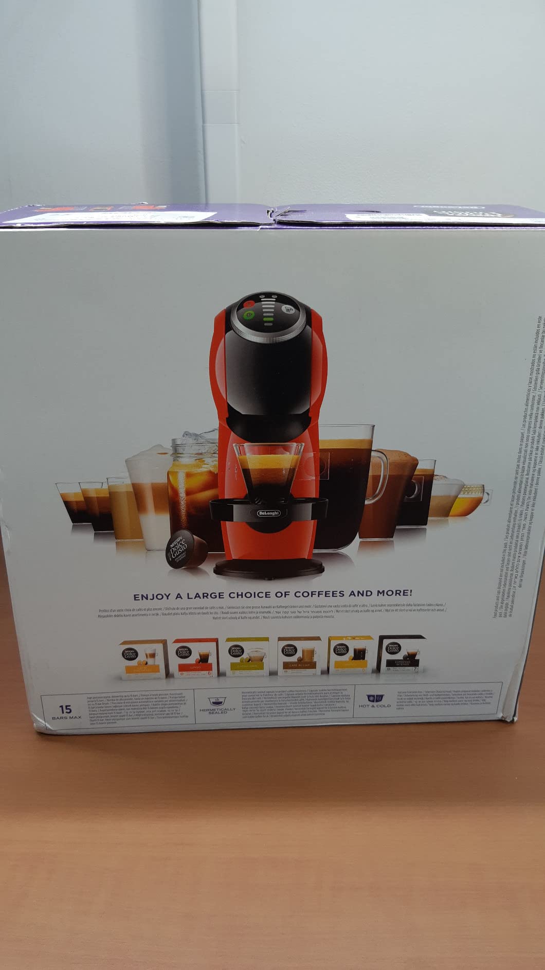 NESCAFÉ Dolce Gusto Macchine per capsule Genio S Plus macchina caffè rossa