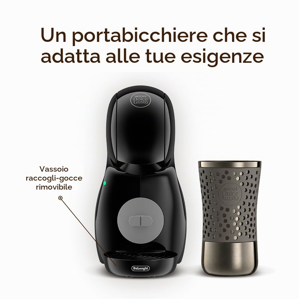 NESCAFÉ Dolce Gusto Piccolo XS EDG210.BGY macchina da caffè nera 15 bar