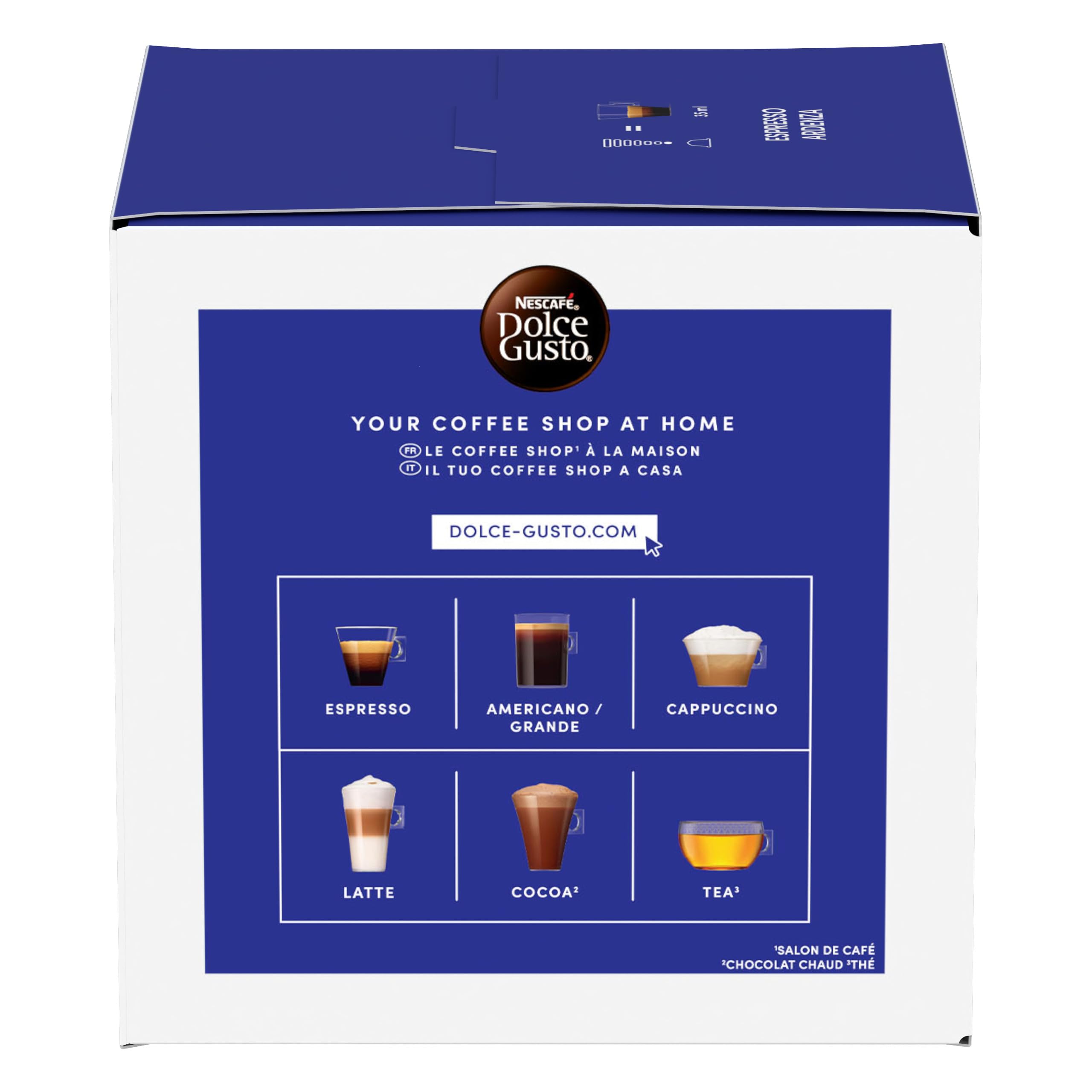 NESCAFÉ Dolce Gusto Espresso Ardenza capsule caffè 96 pezzi Arabica e Robusta