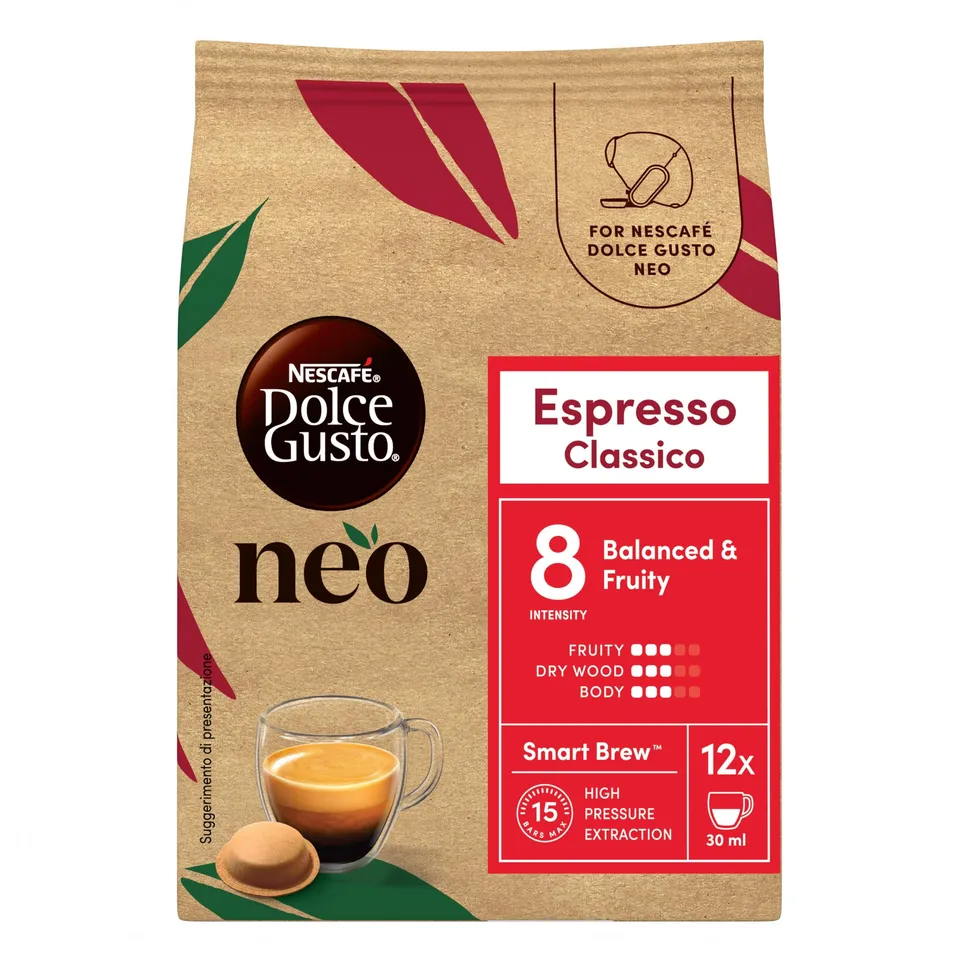 NESCAFÉ Dolce Gusto NEO Espresso Classico capsule 12 pezzi intensità 8