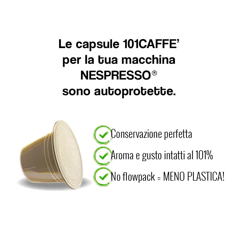 101 Caffè BEVANDE GOLOSE Biscottella capsule 12 pezzi biscotto e cannella