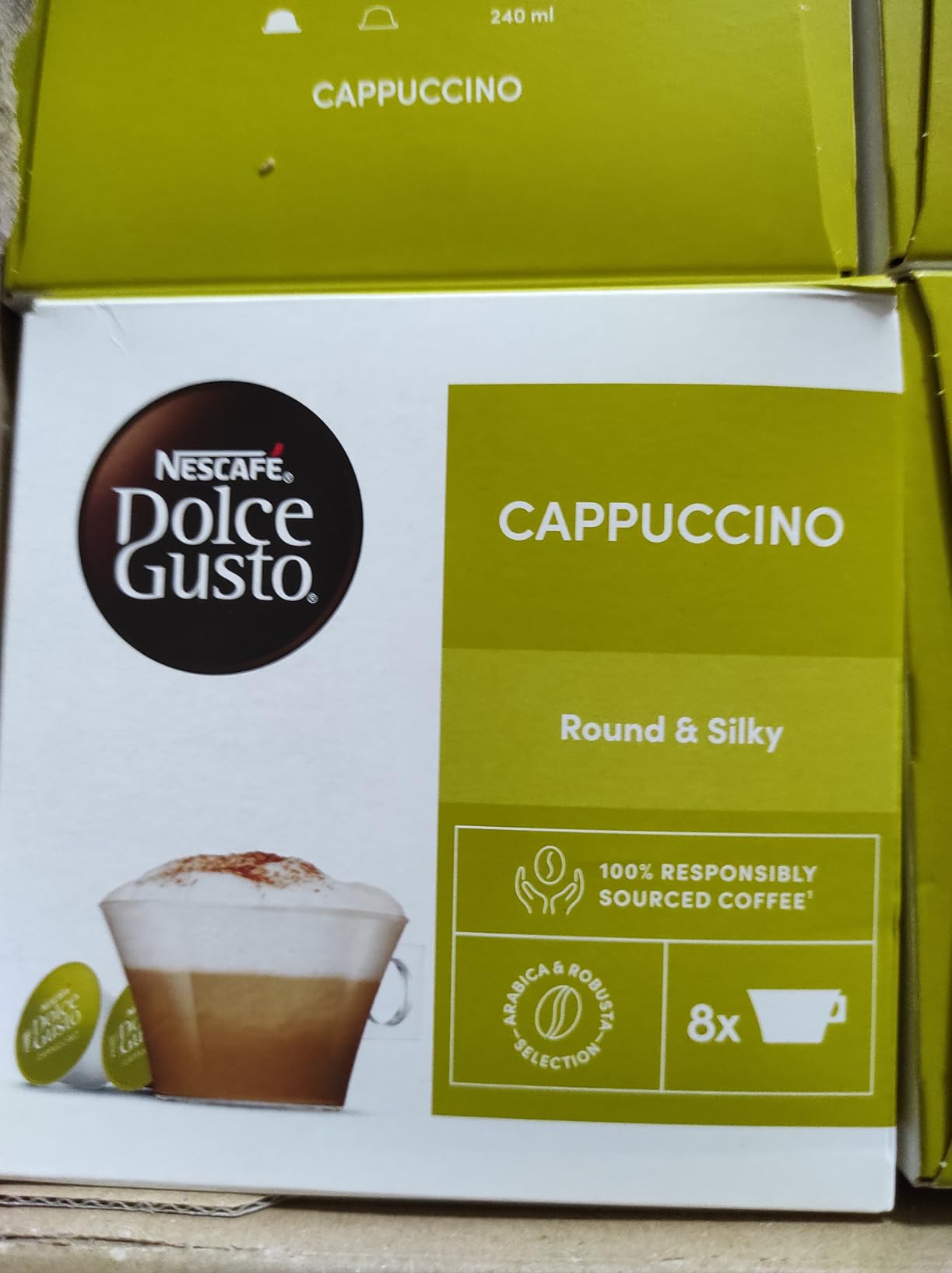 NESCAFÉ Dolce Gusto Cappuccino capsule caffè e latte 96 pezzi senza glutine
