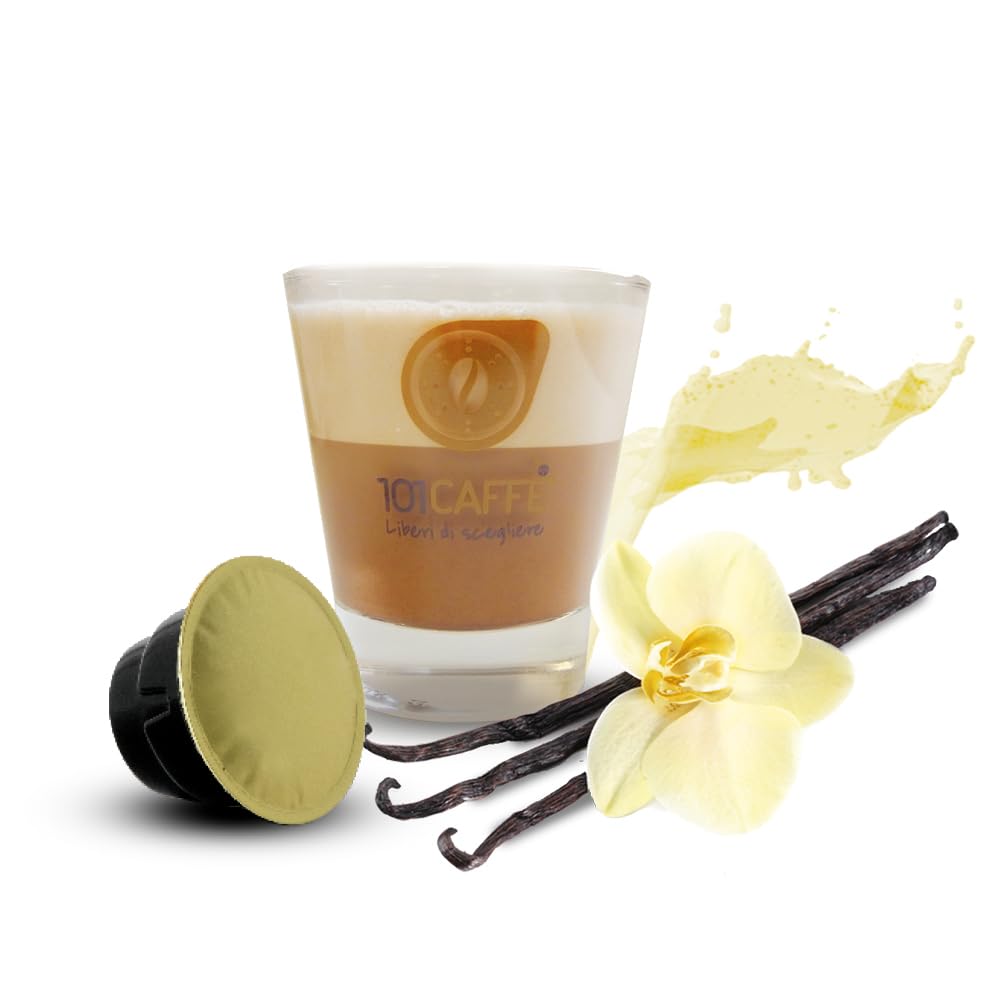 101 Caffè Vaniglietta bevanda in capsule 10 pezzi gusto vaniglia