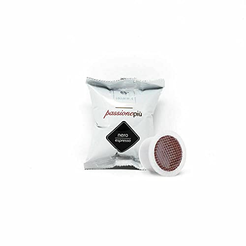 Lollo Caffè Uno System Passione Piu capsule 100 pezzi, Miscela Nera