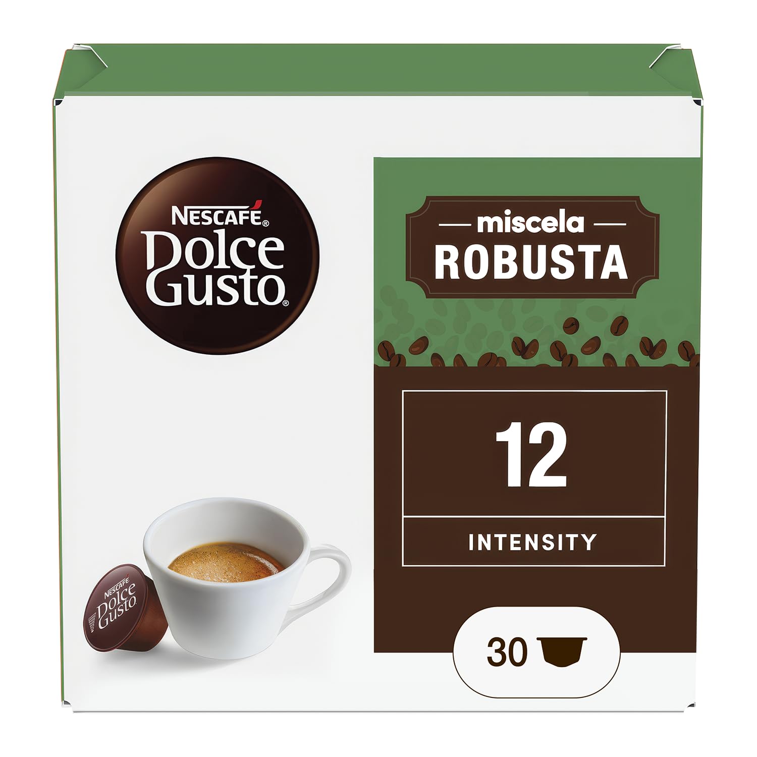 NESCAFÉ Dolce Gusto Miscela Robusta capsule espresso 90 pezzi tostatura intensa