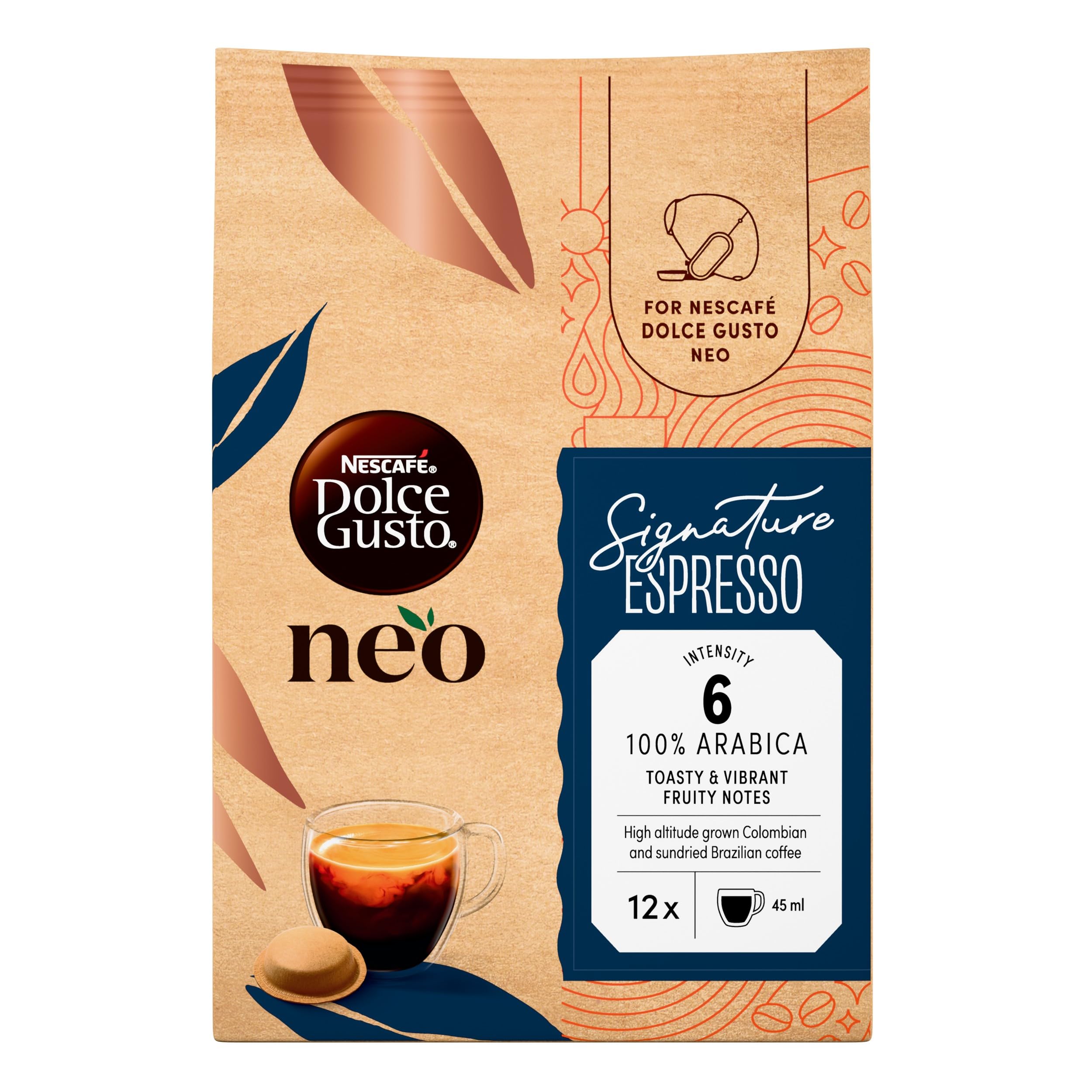 NESCAFÉ Dolce Gusto NEO Espresso Signature capsule 12 pezzi 100% Arabica