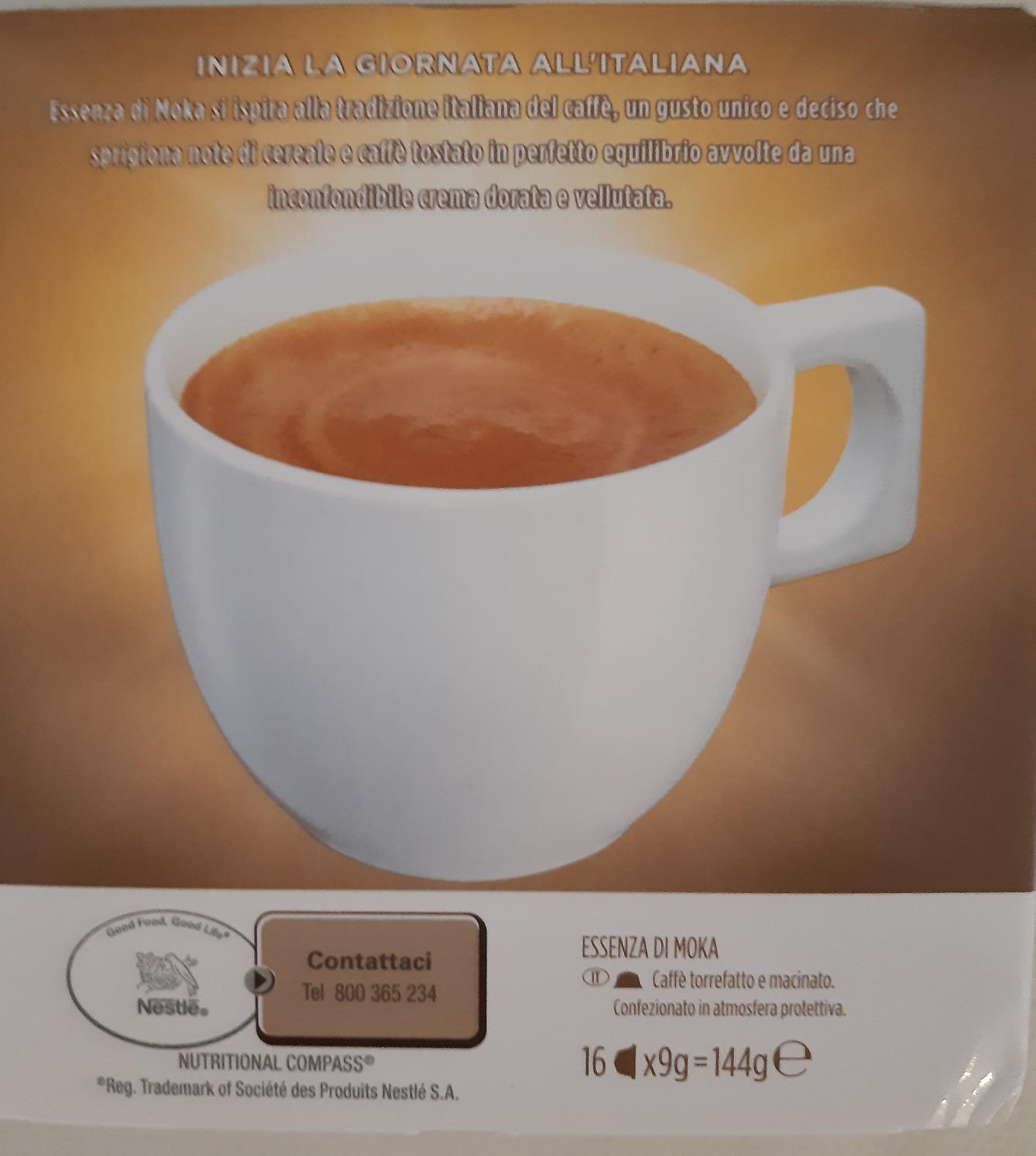 NESCAFÉ Dolce Gusto Essenza di Moka capsule caffè 96 pezzi intensità 8