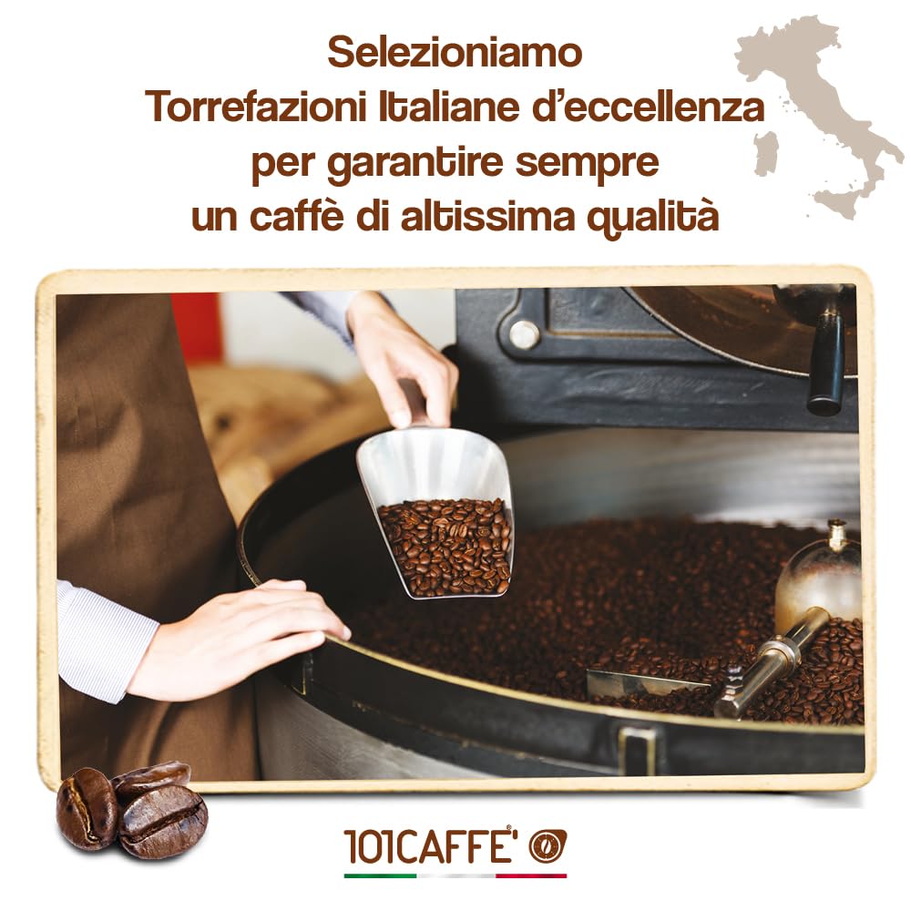 101 Caffè Napoletano Dec capsule Ethicap 50 pezzi decaffeinate