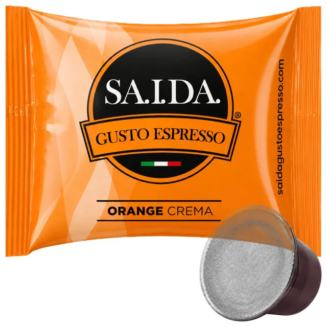 Saida Capsule compatibili Nespresso Despresso Orange Crema 100