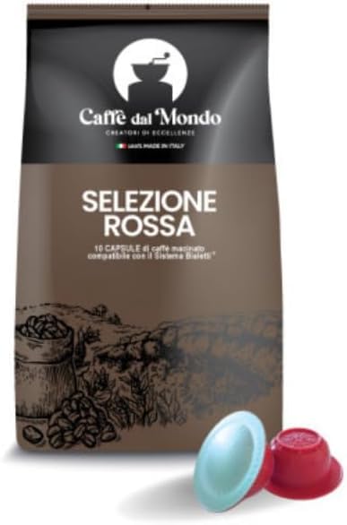 Caffè dal Mondo Argento Vivo capsule compatibili Bialetti 100 pezzi