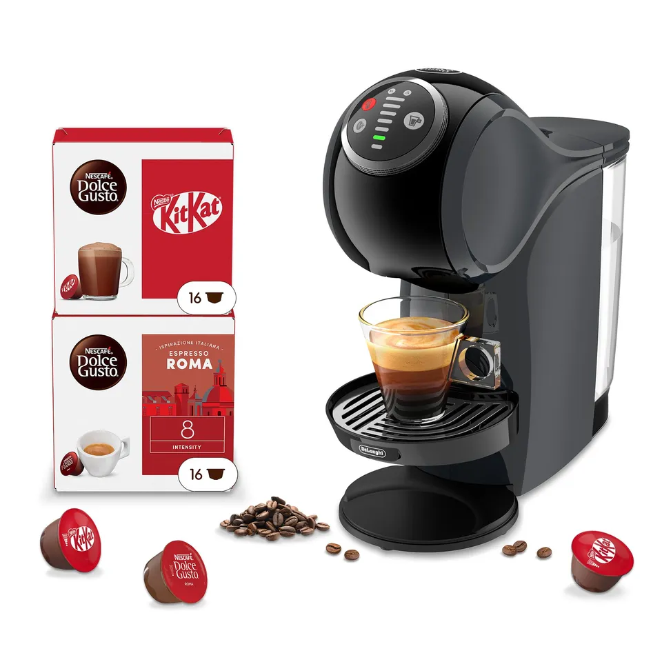 NESCAFÉ Dolce Gusto Genio S Plus De'Longhi macchina da caffè con 32 capsule
