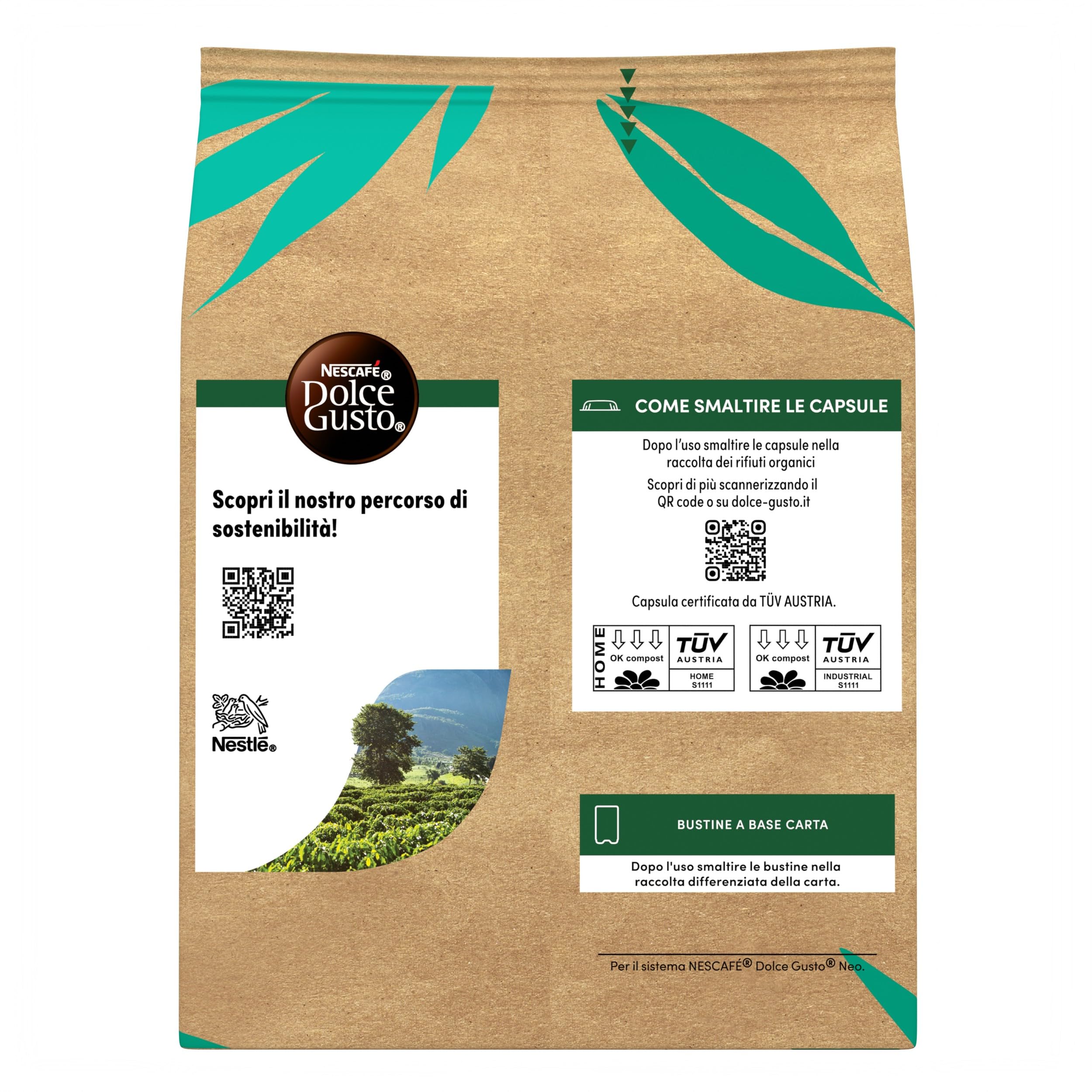NESCAFÉ Dolce Gusto NEO Cappuccino capsule 6 pezzi e 6 bustine latte
