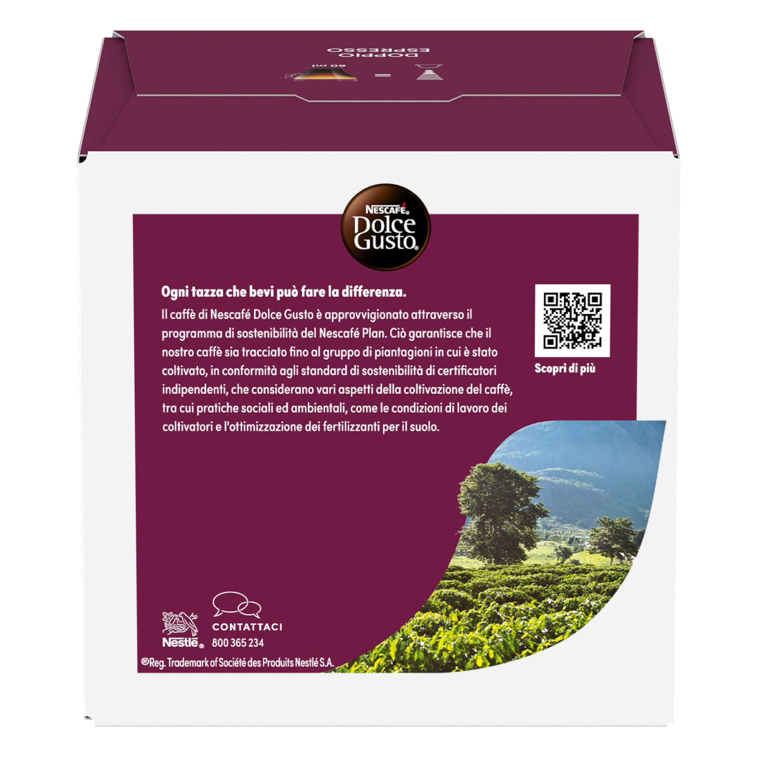 NESCAFÉ Dolce Gusto Doppio Espresso capsule caffè 48 intenso