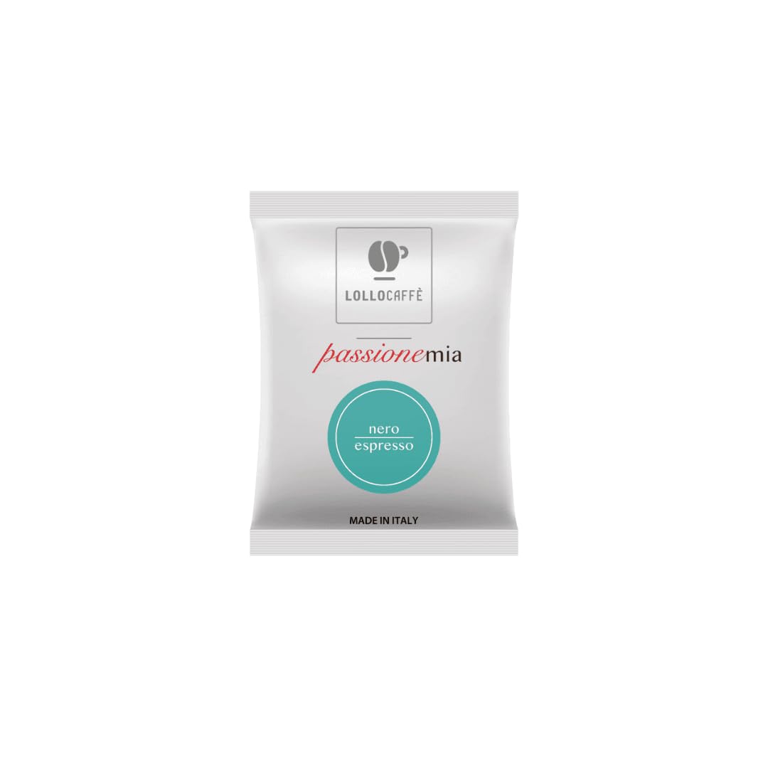 Lollo Caffè Passione Mito capsule decaffeinate 100 pezzi compatibili A Modo Mio