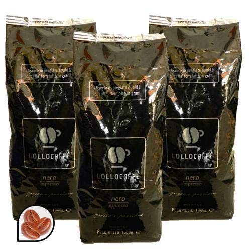 Lollo Caffè Grani Nero caffè in grani 1 kg tostatura scura