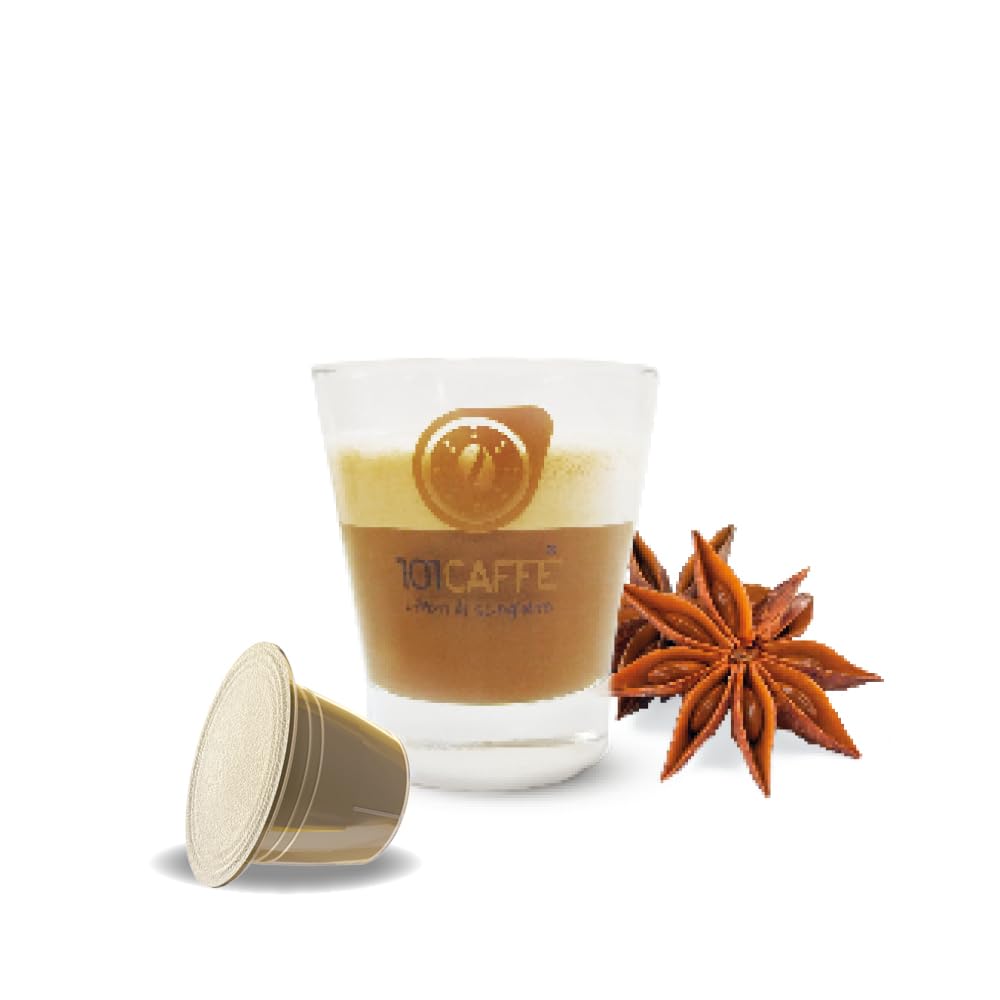 101 Caffè CAFFÈ Caffè alla Sambuca capsule 12 compatibili Nespresso