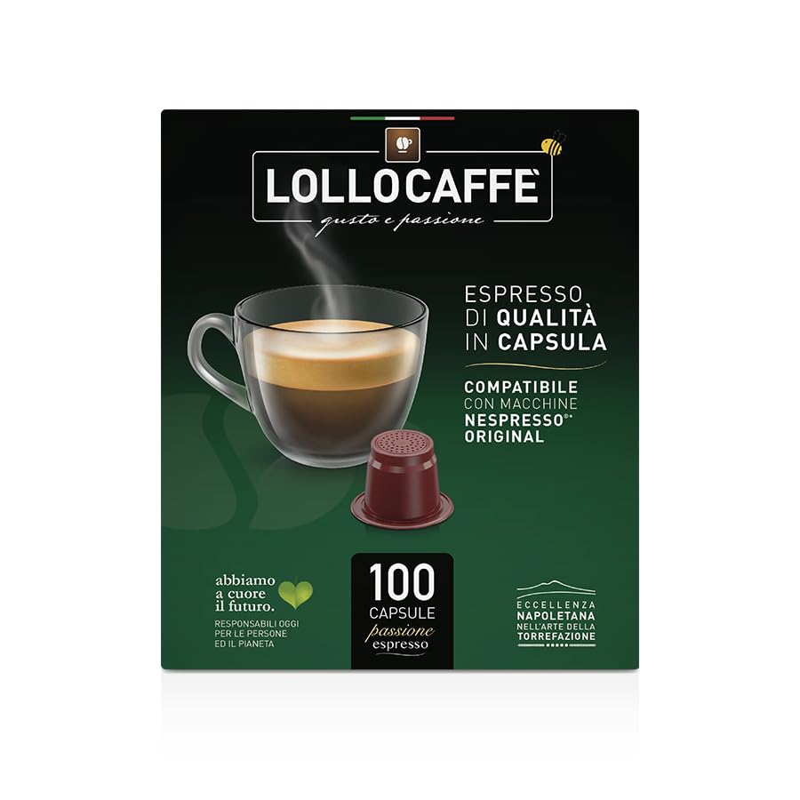 Lollo Caffè Passione Espresso capsule Miscela Classica 300 pezzi