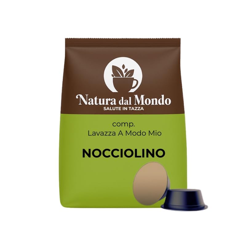 Caffè dal Mondo Natura dal Mondo Nocciolino capsule compatibili Lavazza A Modo Mio