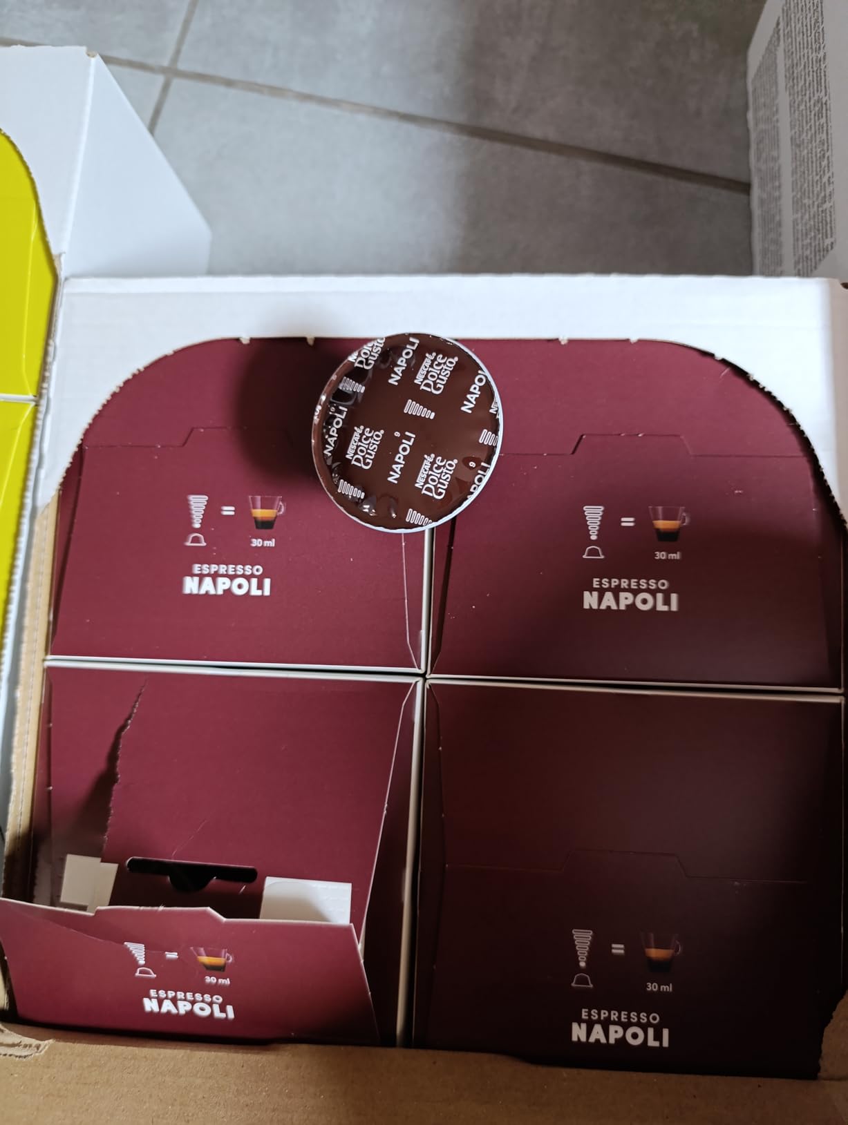 NESCAFÉ Dolce Gusto Espresso Napoli caffè capsule 96 compatibili intensità 13/13