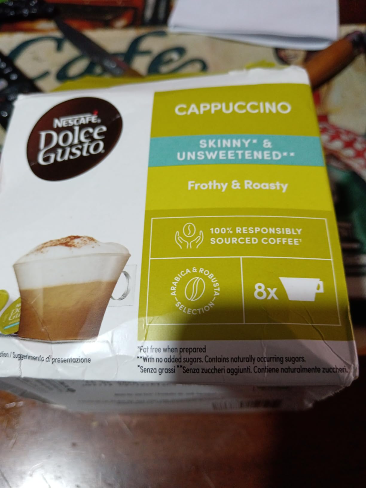 NESCAFÉ Dolce Gusto Cappuccino Light capsule caffè e latte 48 pezzi senza grassi
