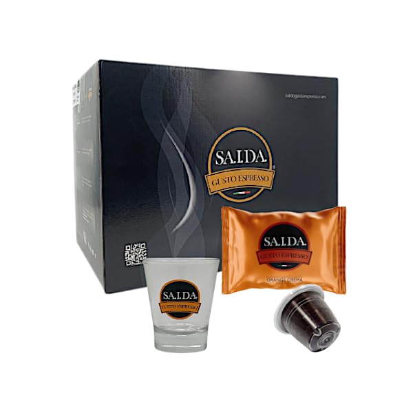 Saida Capsule compatibili Nespresso Despresso Orange Crema 100