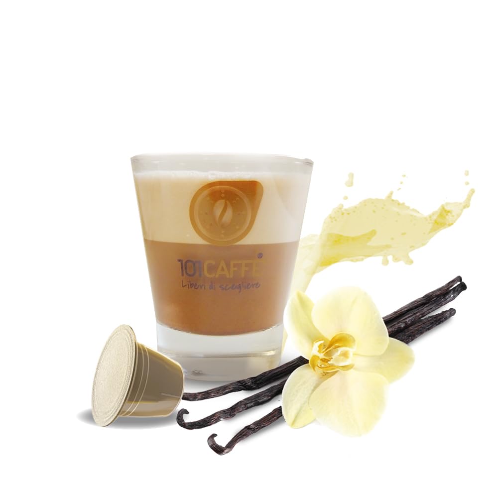 101 Caffè CAFFÈ Vaniglietta capsule 12 pezzi al gusto vaniglia