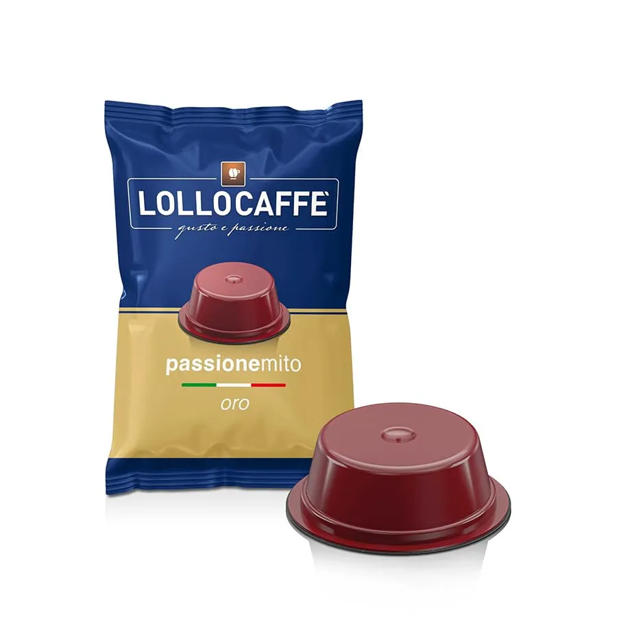 Lollo Caffè PassioneMio 200 capsule Miscela Oro A Modo Mio