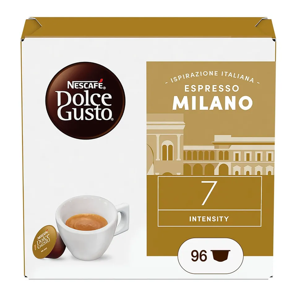 NESCAFÉ Dolce Gusto Espresso Milano caffè 96 capsule intensità 7/13