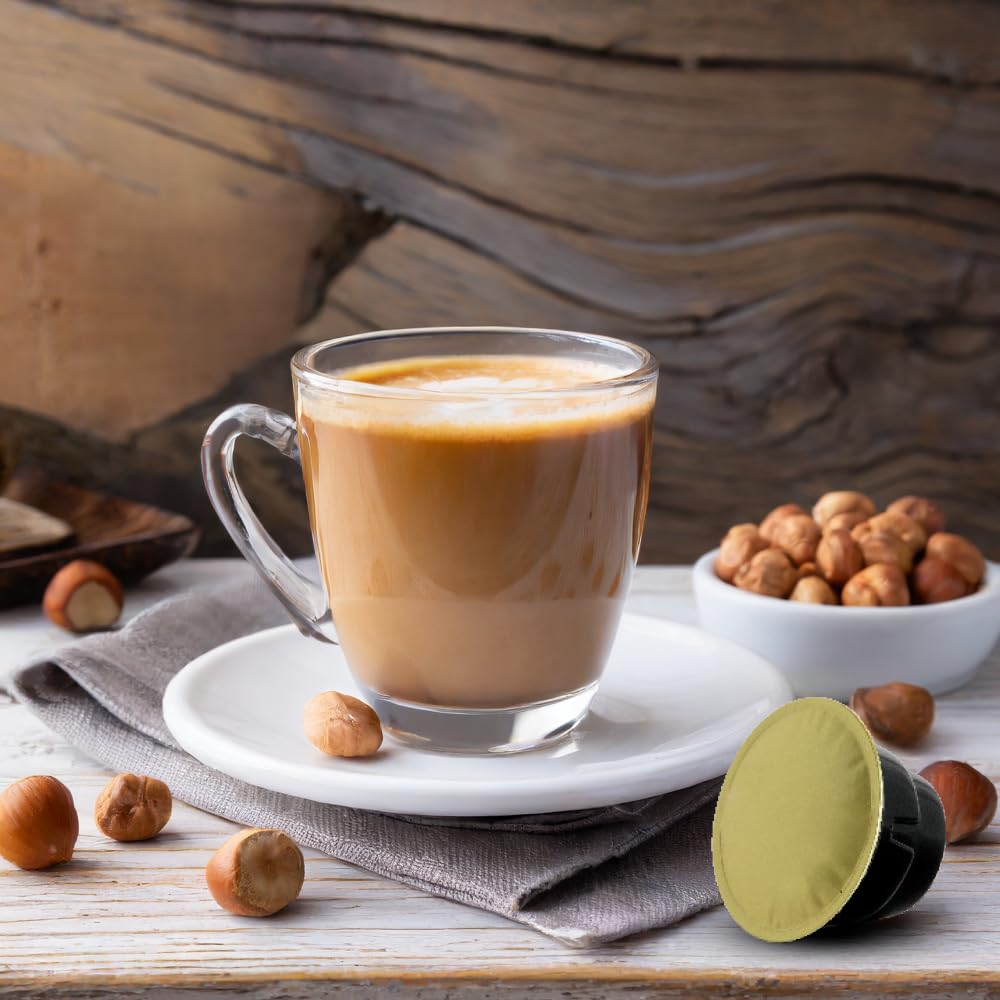 101 Caffè BEVANDE GOLOSE Nocciolino capsule bevanda 10 pezzi gusto nocciola